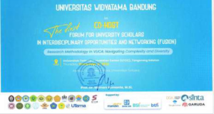 Prodi Magister Manajemen Universitas Widyatama ikut serta sebagai co-host pada seminar Internasional yang diadakan oleh Universitas Terbuka.